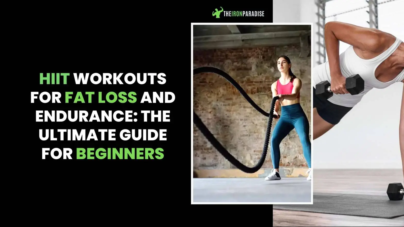 HIIT Workouts for Fat Loss and Endurance: The Ultimate Guide for Beginners